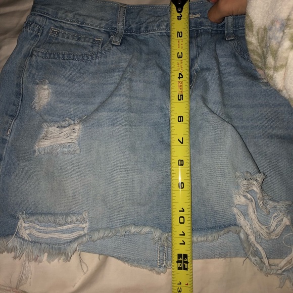 Old Navy Blue Jean Skirt - Picture 6 of 6
